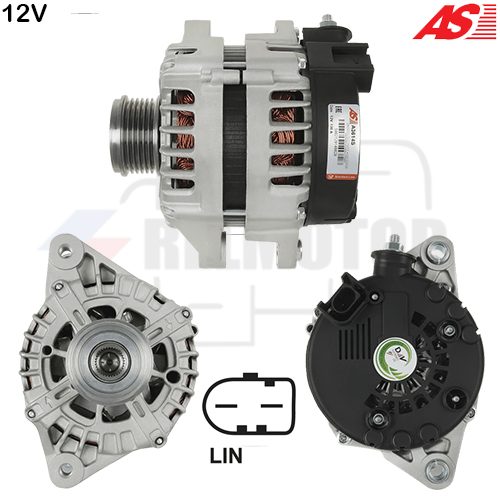 ALTERNADOR · AS PARTS