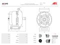 Hoja técnica del fabricante — A4144S