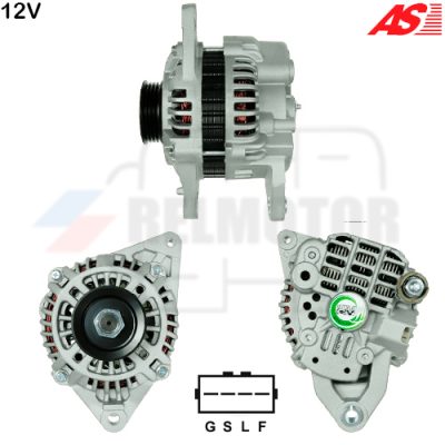 ALTERNADOR · AS PARTS