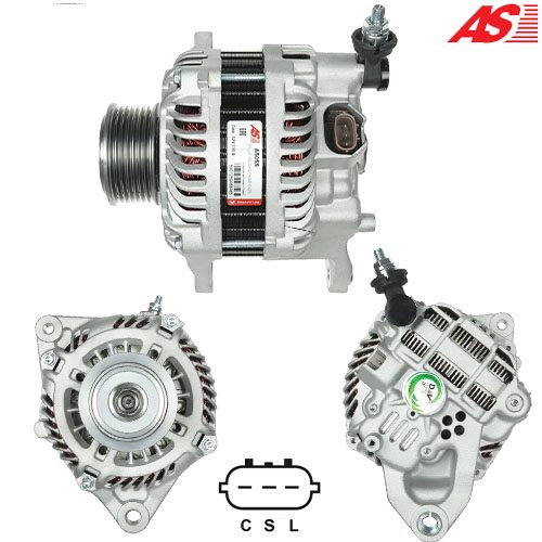 ALTERNADOR · AS PARTS