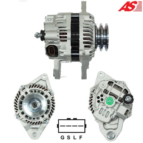 ALTERNADOR · AS PARTS