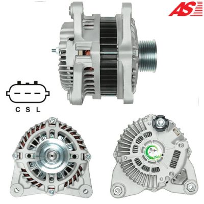 ALTERNADOR · AS PARTS