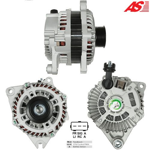 ALTERNADOR · AS PARTS