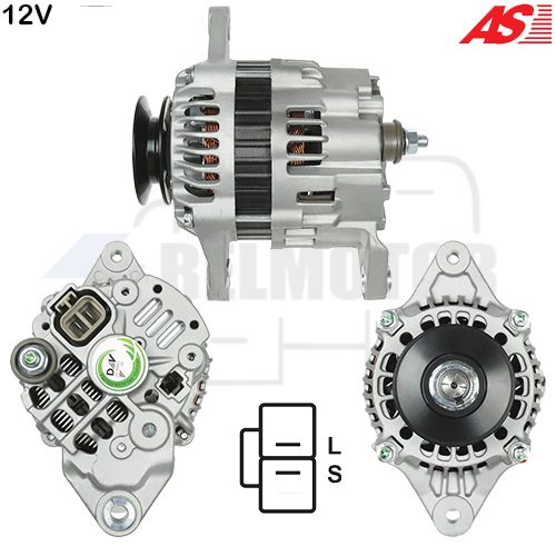 ALTERNADOR · AS PARTS