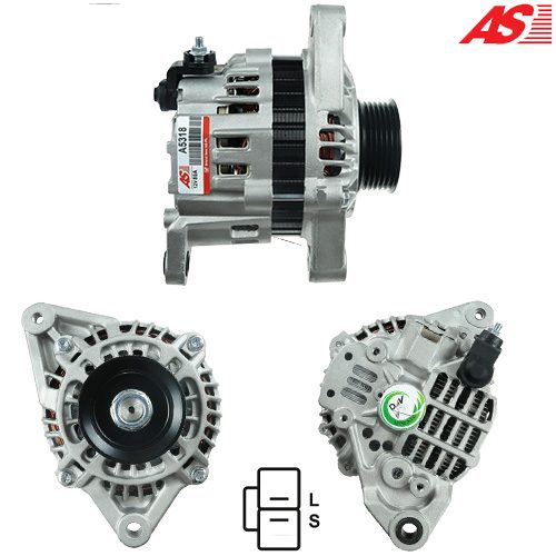 ALTERNADOR · AS PARTS