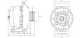Plano con medidas del producto A5331(MITSUBISHI)