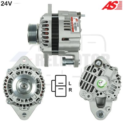 ALTERNADOR · AS PARTS