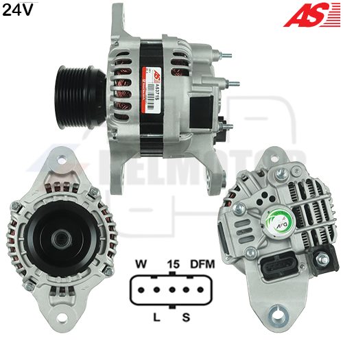 ALTERNADOR · AS PARTS