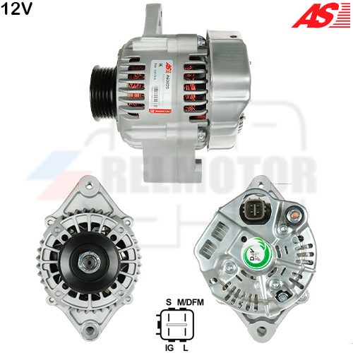 ALTERNADOR · AS PARTS