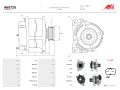 Hoja técnica del fabricante — A6572S
