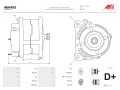 Hoja técnica del fabricante — A6645S