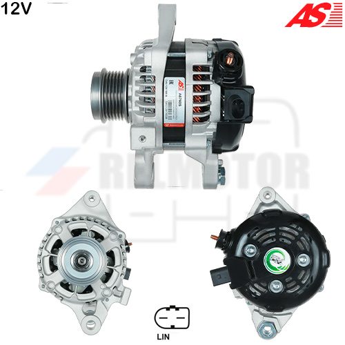 ALTERNADOR · AS PARTS