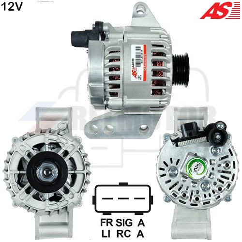 ALTERNADOR · AS PARTS