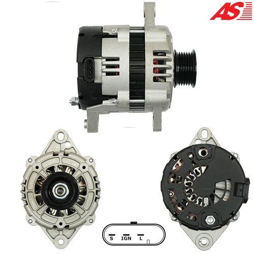 ALTERNADOR · AS PARTS