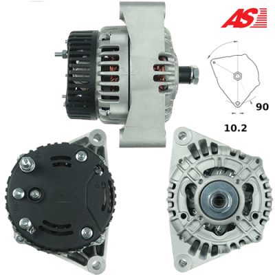 ALTERNADOR · AS PARTS