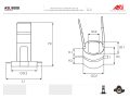 Hoja técnica del fabricante — ASL9008