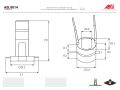 Hoja técnica del fabricante — ASL9014