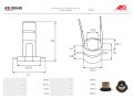 Hoja técnica del fabricante — ASL9054S