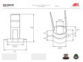 Hoja técnica del fabricante — ASL9054S
